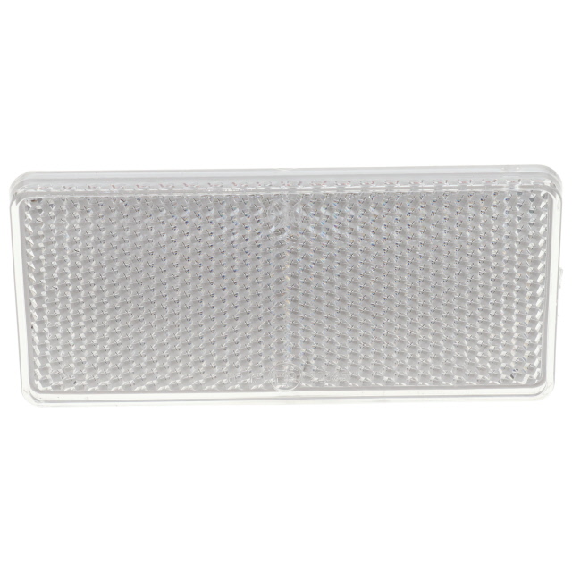 Oblong Clear Reflector 94x44mm Self Adhesive