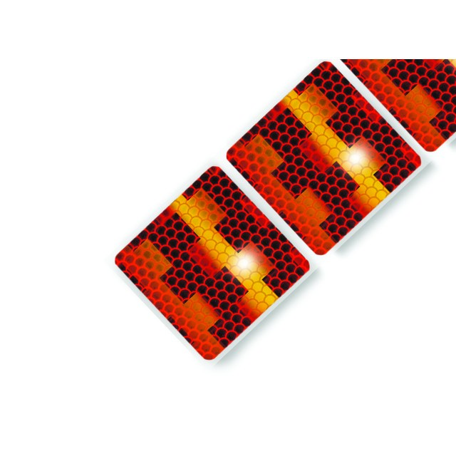 CONSPICUITY TAPE ECE104 - RED - CURTAIN GRADE 50MM X 50M