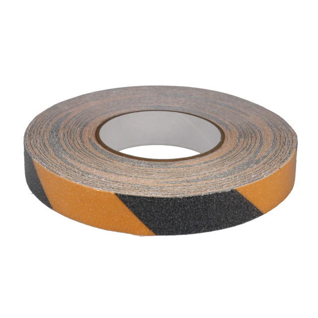25mm Anti-Slip Tape Black/Yellow