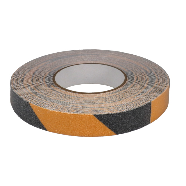 A0954 25mm Anti-Slip Tape Black/Yellow