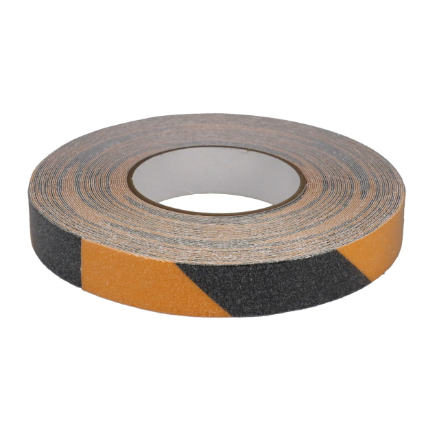 A0954 25mm Anti-Slip Tape Black/Yellow