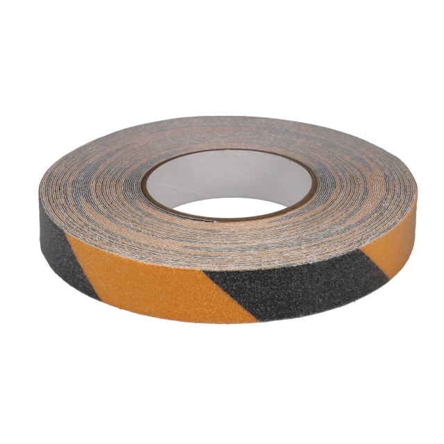 A0954 25mm Anti-Slip Tape Black/Yellow