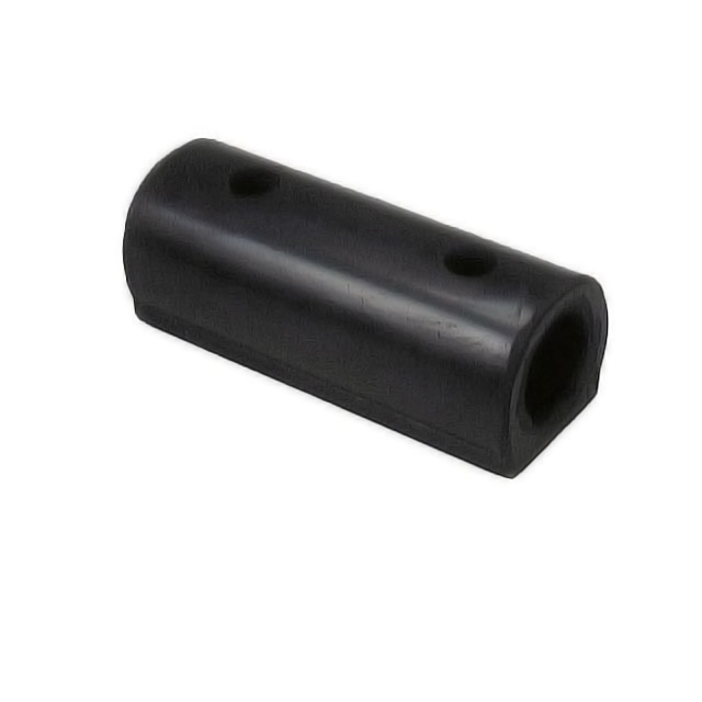 BUFFER 203X83X83MM D-TYPE (120MM HOLE CENTRES)