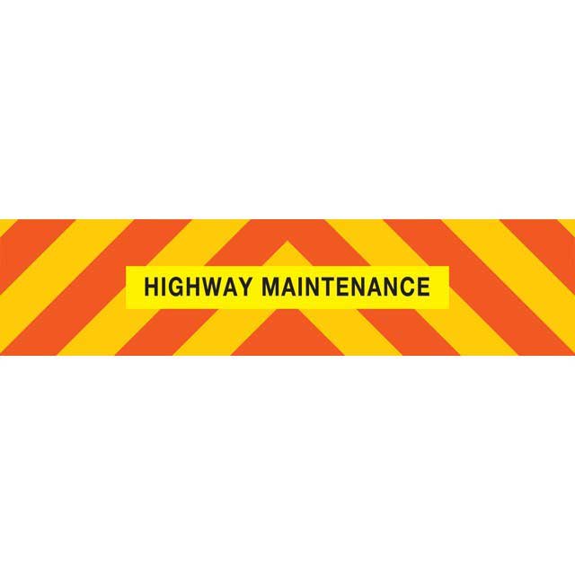 Highway Maintenance Marker Board 2100x500mm