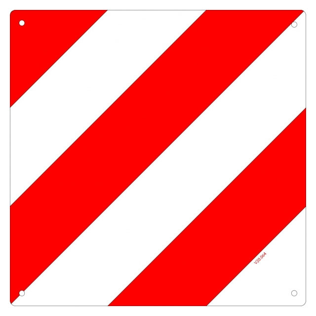 PROTRUDING LOAD MARKER BOARD - SPAIN 500 X 500