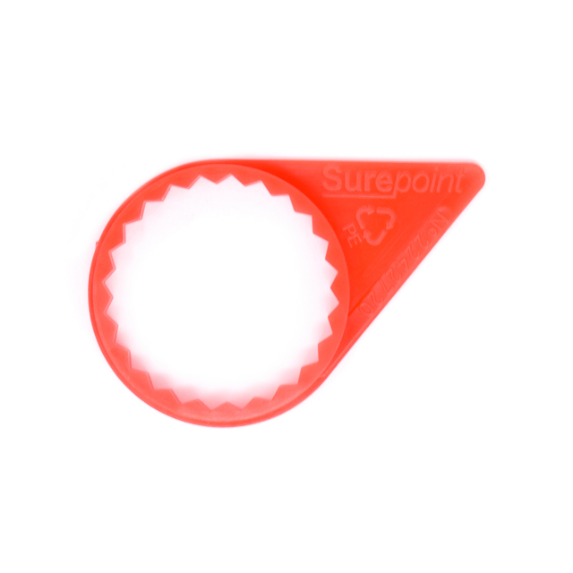 A1128RS SUREPOINT 33MM A/F RED PACK OF 100
