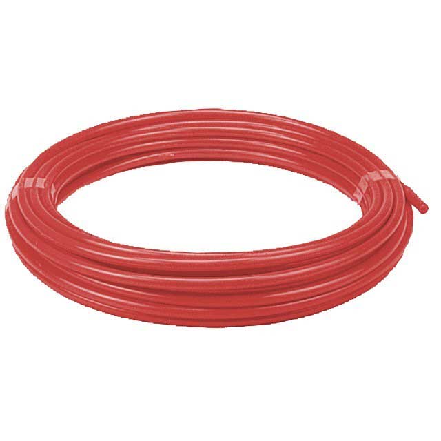 8MM RED NYLON TUBING 15M