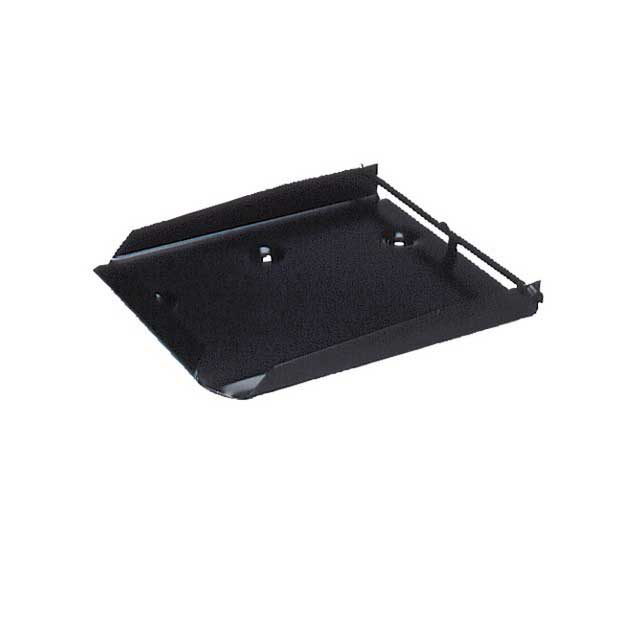 NUMBER PLATE HOLDER BLACK RECTANGULAR SPRUNG LOADED