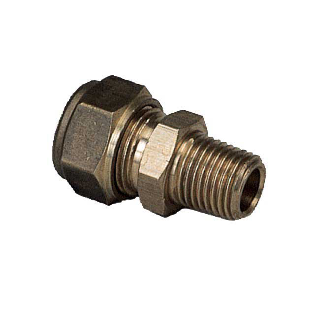 1/4 X 3/8 TUBE STUD COUPLING