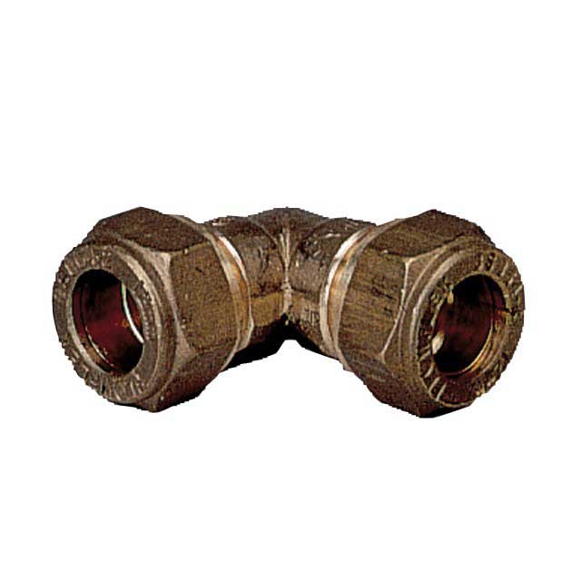 3/8" ELBOW COMP COUPLING