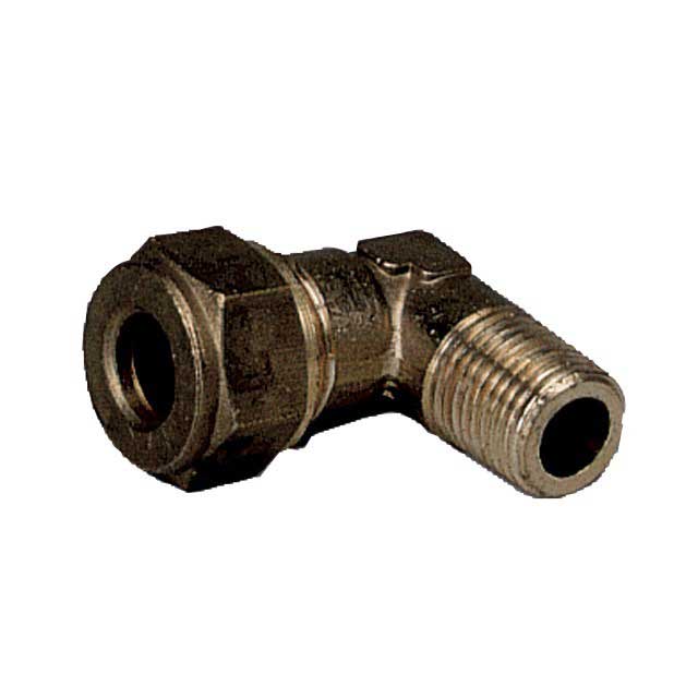 1/2"X 1/2 TUBE ELBOW STUD CPLG
