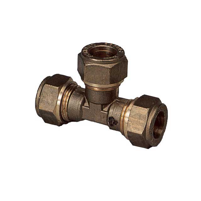 5/16" EQUAL TEE COMP COUPLING