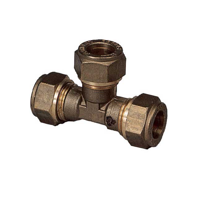 8MM EQUAL TEE COMP COUPLING