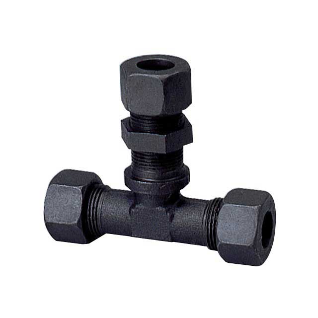 10MM TUBE EQUAL TEE BLKHD CPLG