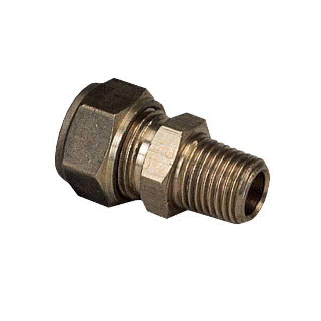 1/4" X 1/4 TUBE STUD COUPLING