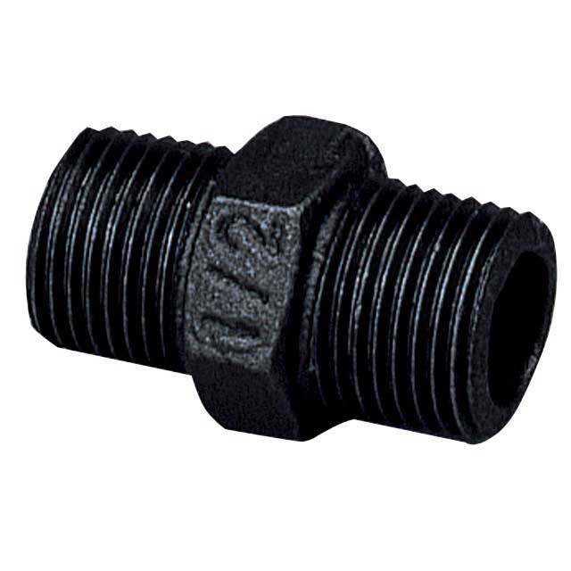 1/8" MALE HEX NIPPLE MALL IRON