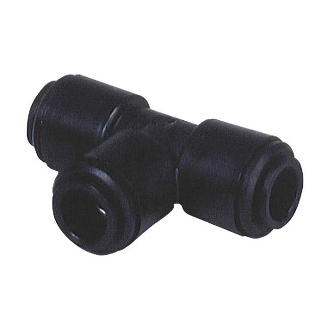 12MM EQUAL TEE PUSH IN CONN