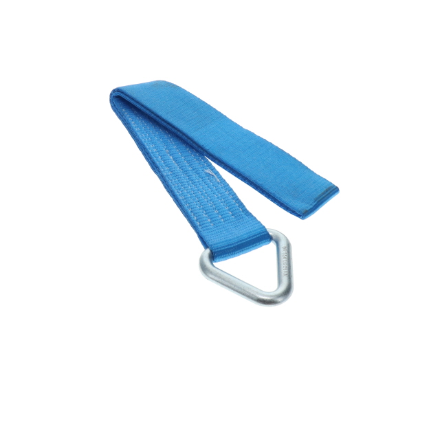 A8019 Ratchet Strap Fixed End with D Ring 1.5m