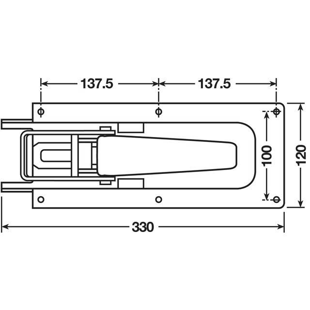 A8685 Tailboard catch