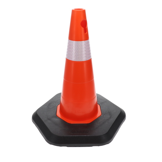 500MM ECOLIGHT TRAFFIC CONE - SINGLE BAND - HEAVY BASE