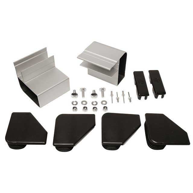Single Pedestrian End Rail Kit 100mm