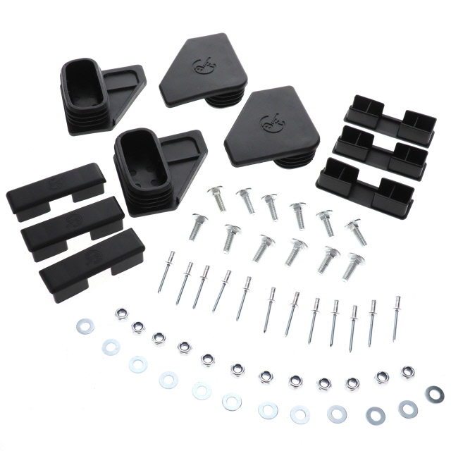 A9058 TRIPLE PEDESTRIAN END RAIL KIT