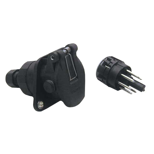 7 Pin EBS Bayonet Socket with Screw Terminals