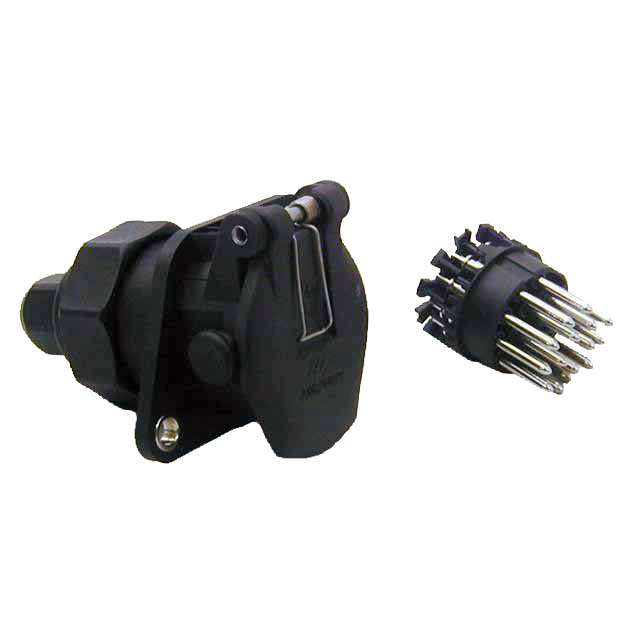 15 PIN 24V SOCKET (SCREW TERMS) BAYONET REAR SECTION