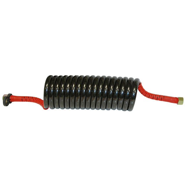 AIR COIL 3M WL BLACK WITH RED TAIL 2XM18F FITTINGS