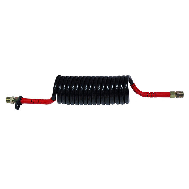 AC0002R AIR COIL 3.5M WL RED WITH RED TAIL 2XM18F & 2XR1/2" FITTINGS
