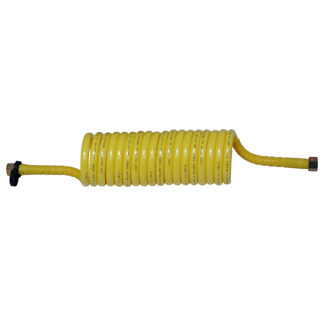 AIR COIL 3.5M WL YELLOW WITH YELLOW TAIL 2XM18F FITTINGS
