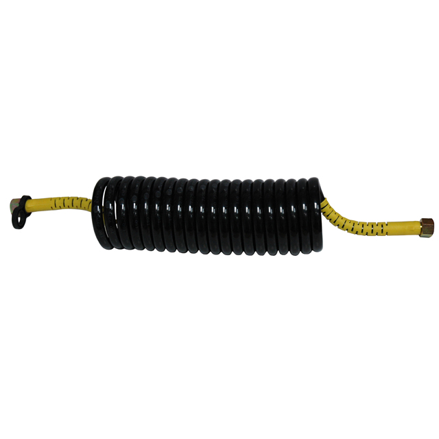 Air Coil - Black with Yellow Tail - 4m - 2xM18F