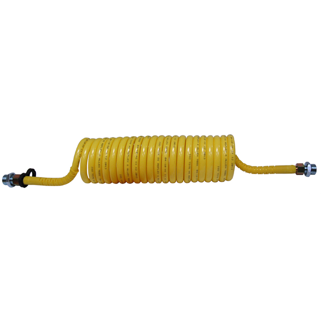 Air Coil - Yellow with Yellow Tail - 4.5m - 2xM22