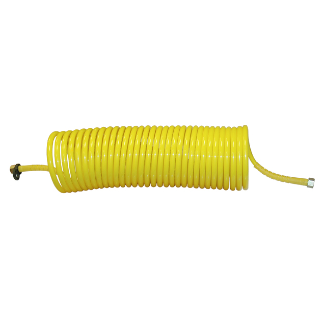AIR COIL 9M WL YELLOW WITH YELLOW TAIL 2XM18F FITTINGS