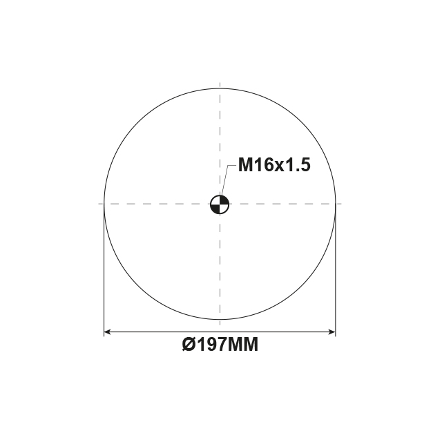 AS0070 AIRSPRING ASSY (ASK058) STEEL PISTON MERCEDES