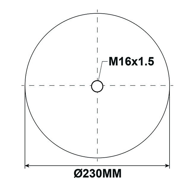 AS0082 AIRSPRING ASSY (ASK058) MERCEDES ACTROS