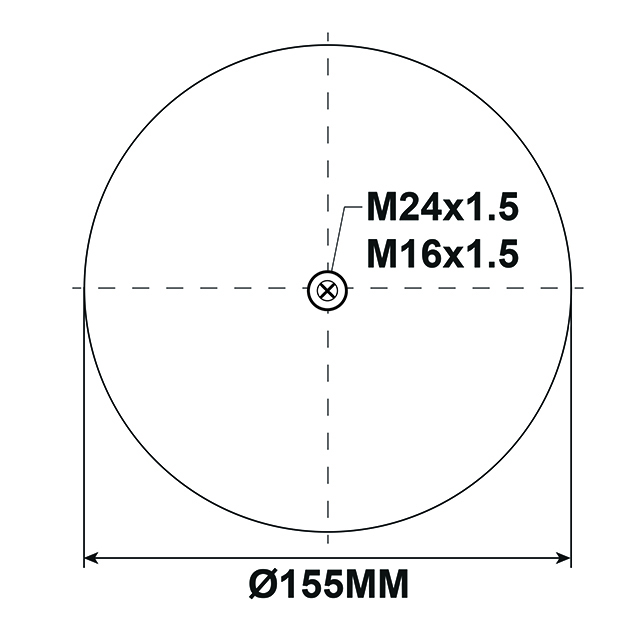AS0082 AIRSPRING ASSY (ASK058) MERCEDES ACTROS