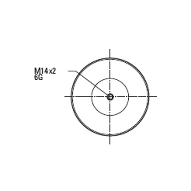 AS0117 AIRSPRING ASSY (ASK057) STEEL PISTON VOLVO
