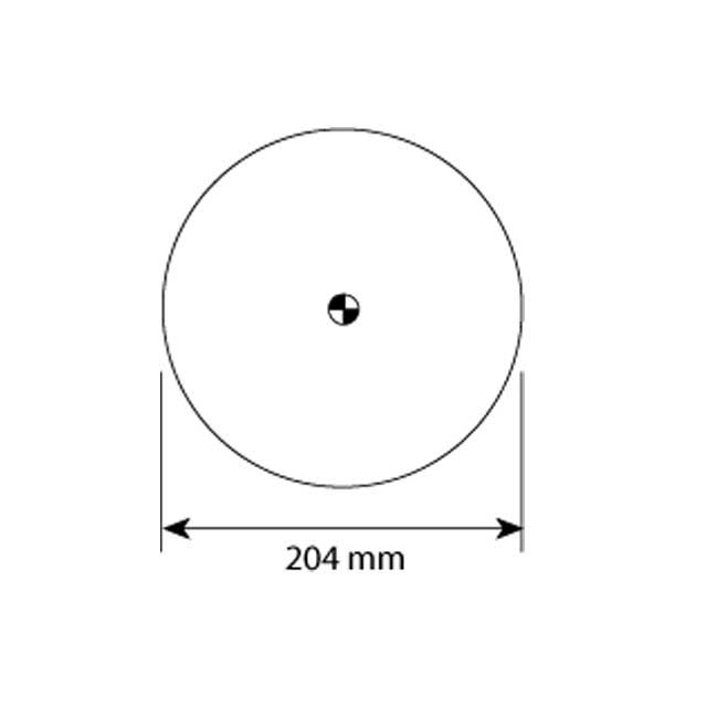 AS0142 AIRSPRING ASSY (ASK044) PLASTIC PISTON SMB