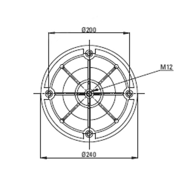 AS0150 AIRSPRING ASSY (ASK047) PLASTIC PISTON WW SMB