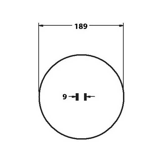 AS0167 AIRSPRING ASSY (ASK206 ) STEEL PISTON VOLVO