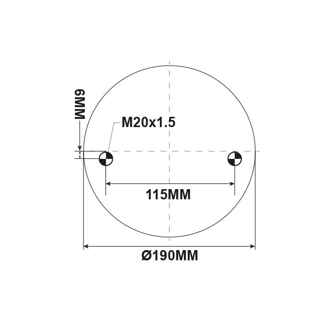 AS0248 AIRSPRING ASSY (TBA) STEEL PISTON VOSS232  MERCEDES