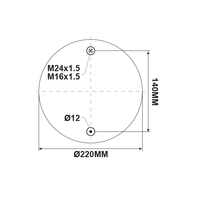 AS0359 AIRSPRING ASSY (ASK054) STEEL PISTON VOLVO RENAULT