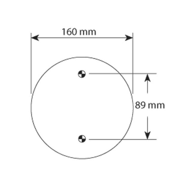 AS1068 AIRSPRING (ASK009) DOUBLE CONVOLUTED M12 SAF