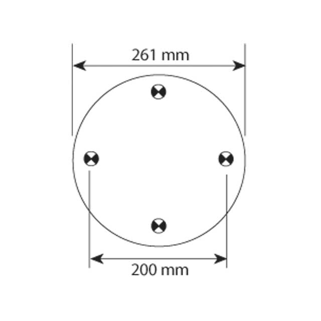 AS1090 AIRSPRING ASSY (ASK001) PLASTIC PISTON NEWAY