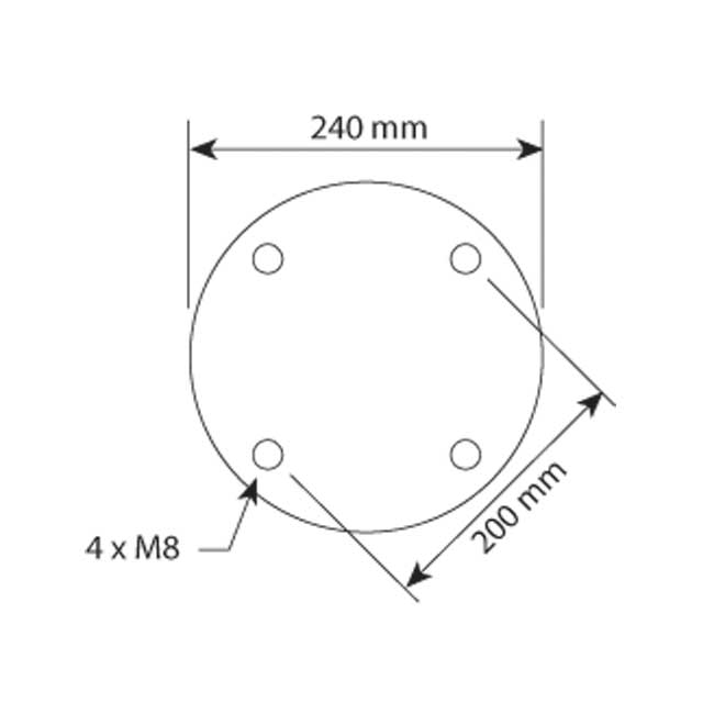 AS1264 AIRSPRING ASSY SAF
