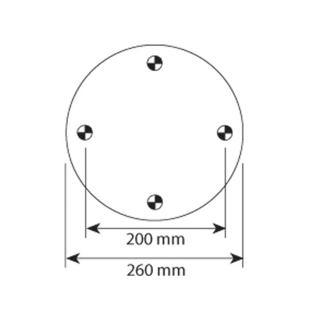 AS1288 AIRSPRING ASSY (ASK007) PLASTIC PISTON