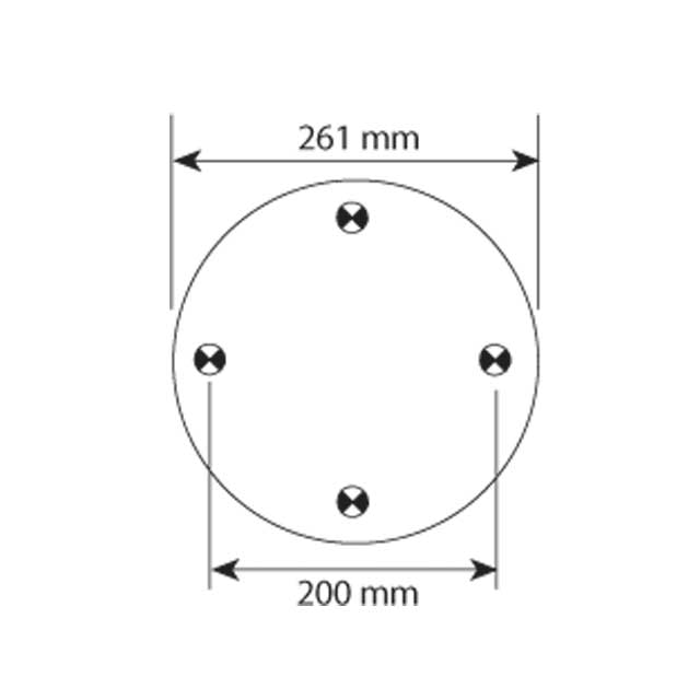 AS1289 AIRSPRING ASSY (ASK007) PLASTIC PISTON GRANNING