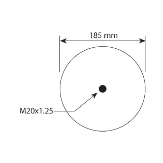 AS1374 AIRSPRING ASSY (TBA) IVECO SMB