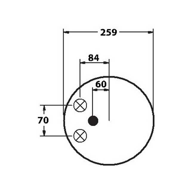 AS1488 AIRSPRING SERVICE ASSY (ASK233) MAN